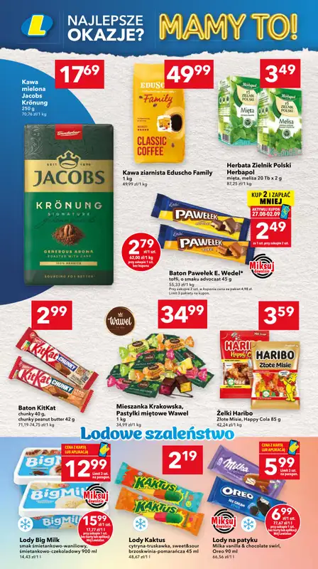 LEWIATAN - gazetka promocyjna Mamy TO w Lewiatanie – Górny Śląsk i Łódź od czwartku 27.08 do środy 02.09 - strona 6