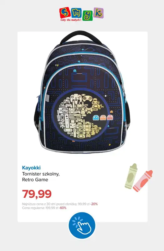 Smyk - gazetka promocyjna Wyprawka szkolna do -70% od wtorku 25.08  - strona 4