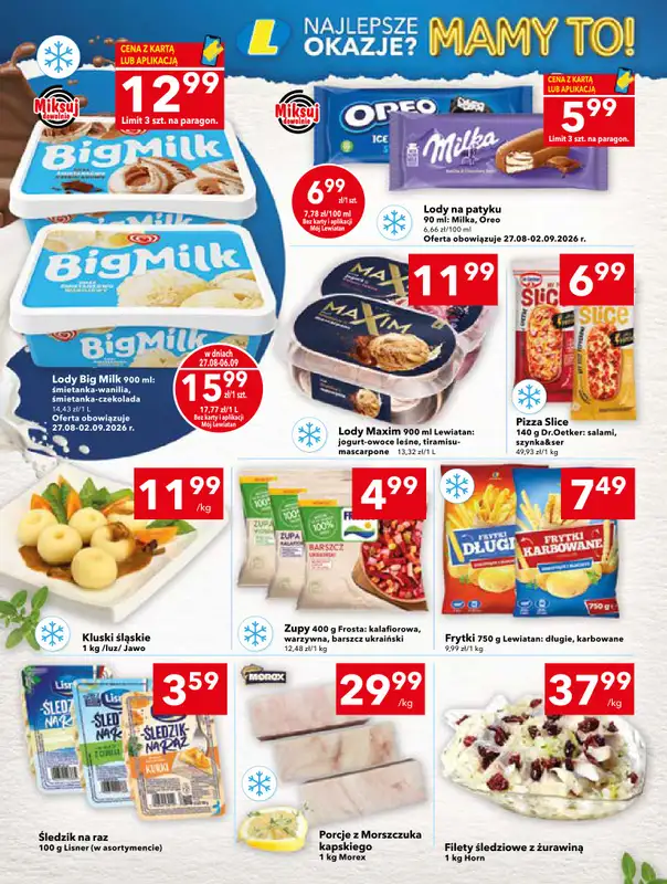 LEWIATAN - gazetka promocyjna Mamy TO w Lewiatanie – Kujawy od czwartku 27.08 do niedzieli 06.09 - strona 4