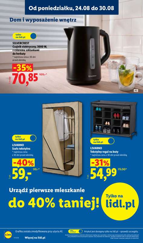 Lidl - gazetka promocyjna Katalog od poniedziałku 24.08 do niedzieli 30.08 - strona 28