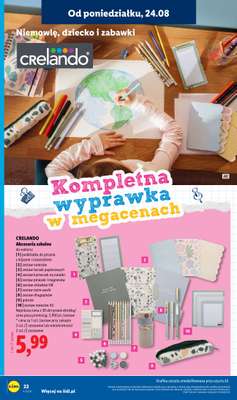 Lidl - gazetka promocyjna Katalog od poniedziałku 24.08 do niedzieli 30.08 - strona 32