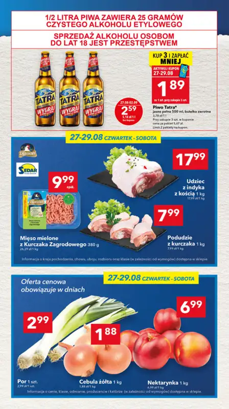 LEWIATAN - gazetka promocyjna Mamy TO w Lewiatanie – woj. lubelskie od czwartku 27.08 do środy 02.09 - strona 3