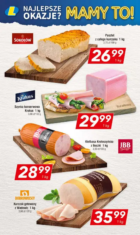 LEWIATAN - gazetka promocyjna Mamy TO w Lewiatanie – woj. małopolskie od czwartku 27.08 do środy 02.09 - strona 4