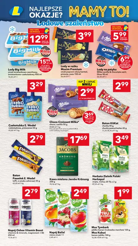 LEWIATAN - gazetka promocyjna Mamy TO w Lewiatanie – woj. mazowieckie od czwartku 27.08 do środy 02.09 - strona 6