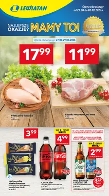 LEWIATAN - gazetka promocyjna MAMY TO w Lewiatanie – Olsztyn od czwartku 27.08 do środy 02.09