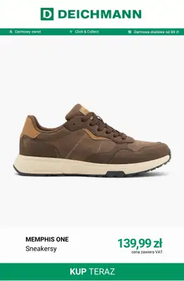 Deichmann - gazetka promocyjna Sneakersy męskie od wtorku 25.08  - strona 9