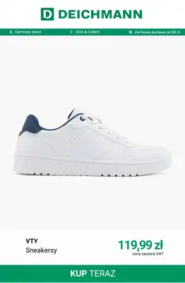 Deichmann - gazetka promocyjna Sneakersy męskie od wtorku 25.08  - strona 7