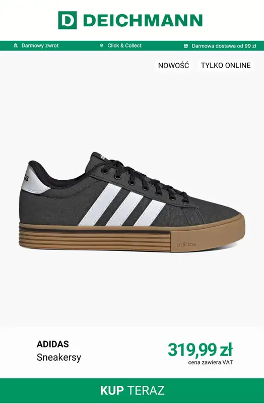 Deichmann - gazetka promocyjna Sneakersy męskie od wtorku 25.08  - strona 8