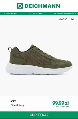 Deichmann - gazetka promocyjna Sneakersy męskie od wtorku 25.08  - strona 10