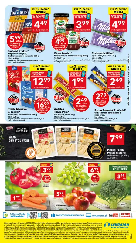 LEWIATAN - gazetka promocyjna Mamy TO w Lewiatanie – Północ od czwartku 27.08 do środy 02.09 - strona 8
