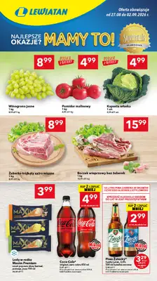 LEWIATAN - gazetka promocyjna Mamy TO w Lewiatanie – Suwałki od czwartku 27.08 do środy 02.09