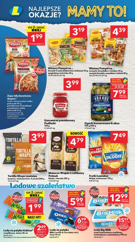 LEWIATAN - gazetka promocyjna Mamy TO w Lewiatanie – Zachód od czwartku 27.08 do środy 02.09 - strona 4
