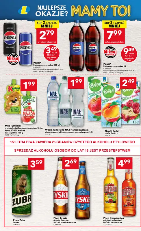 LEWIATAN - gazetka promocyjna Mamy TO w Lewiatanie – Żory od czwartku 27.08 do środy 02.09 - strona 10