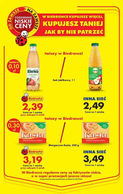 Biedronka - gazetka promocyjna Od poniedziałku   - strona 3