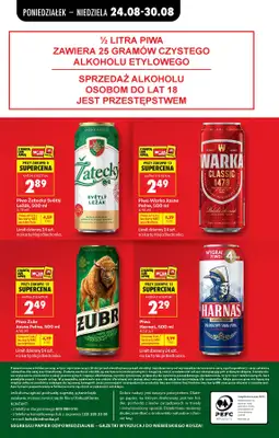 Biedronka - gazetka promocyjna Od poniedziałku od poniedziałku 24.08 do niedzieli 30.08 - strona 18