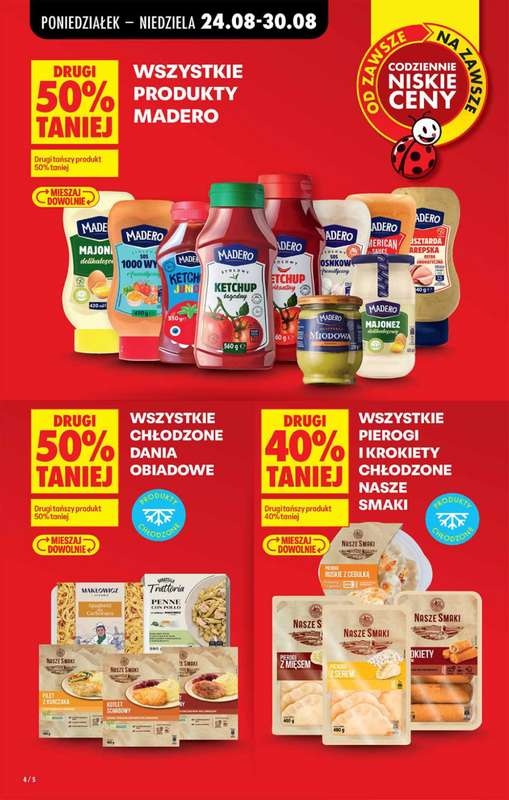 Biedronka - gazetka promocyjna Od poniedziałku od poniedziałku 24.08 do niedzieli 30.08 - strona 12