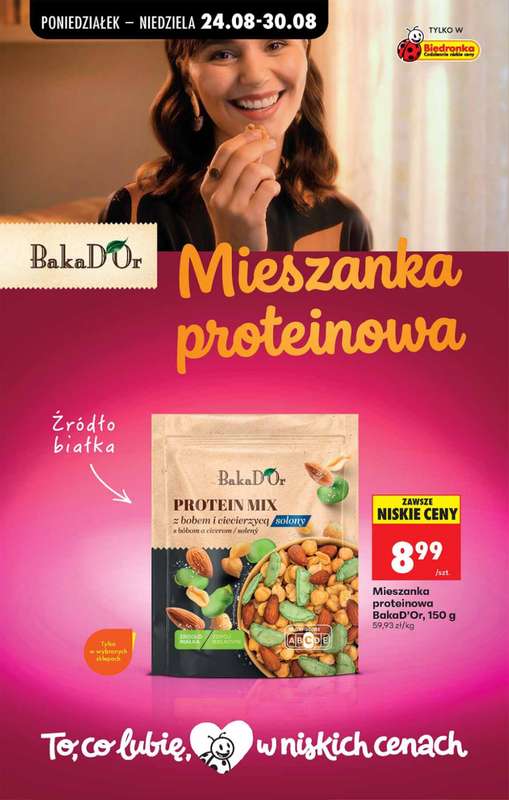 Biedronka - gazetka promocyjna Od poniedziałku od poniedziałku 24.08 do niedzieli 30.08 - strona 78