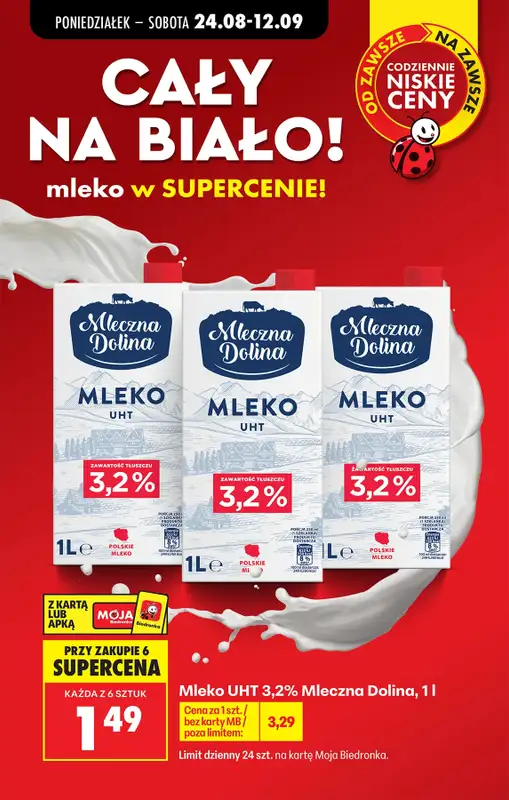 Biedronka - gazetka promocyjna Od poniedziałku od poniedziałku 24.08 do niedzieli 30.08 - strona 9