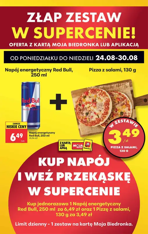 Biedronka - gazetka promocyjna Od poniedziałku od poniedziałku 24.08 do niedzieli 30.08 - strona 57