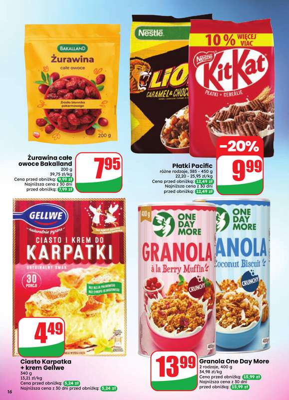 Dino - gazetka promocyjna Gazetka 35 / 2026 od środy 26.08 do wtorku 01.09 - strona 16