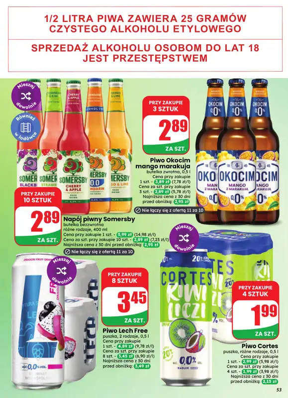 Dino - gazetka promocyjna Gazetka 35 / 2026 od środy 26.08 do wtorku 01.09 - strona 53