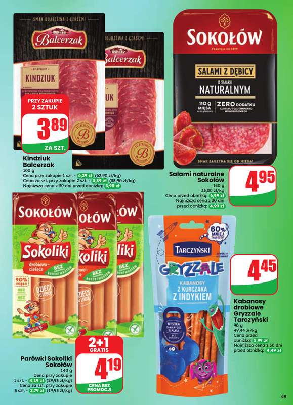 Dino - gazetka promocyjna Gazetka 35 / 2026 od środy 26.08 do wtorku 01.09 - strona 49