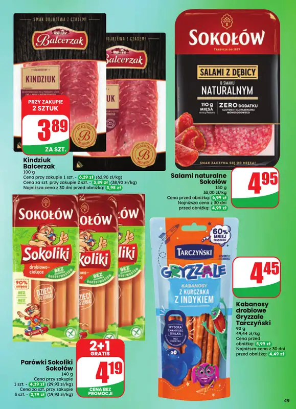 Dino - gazetka promocyjna Gazetka 35 / 2026 od środy 26.08 do wtorku 01.09 - strona 49
