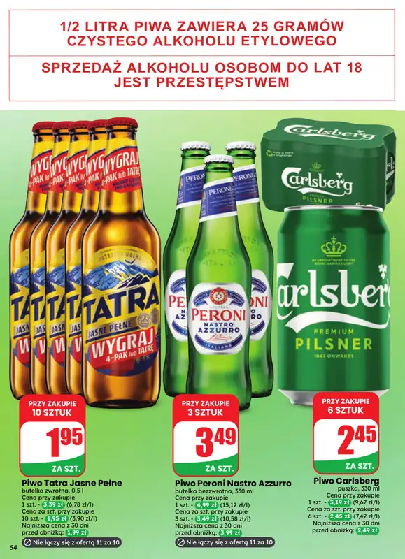 Dino - gazetka promocyjna Gazetka 35 / 2026 od środy 26.08 do wtorku 01.09 - strona 54
