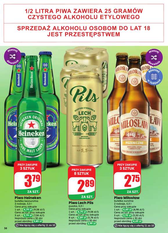 Dino - gazetka promocyjna Gazetka 35 / 2026 od środy 26.08 do wtorku 01.09 - strona 56