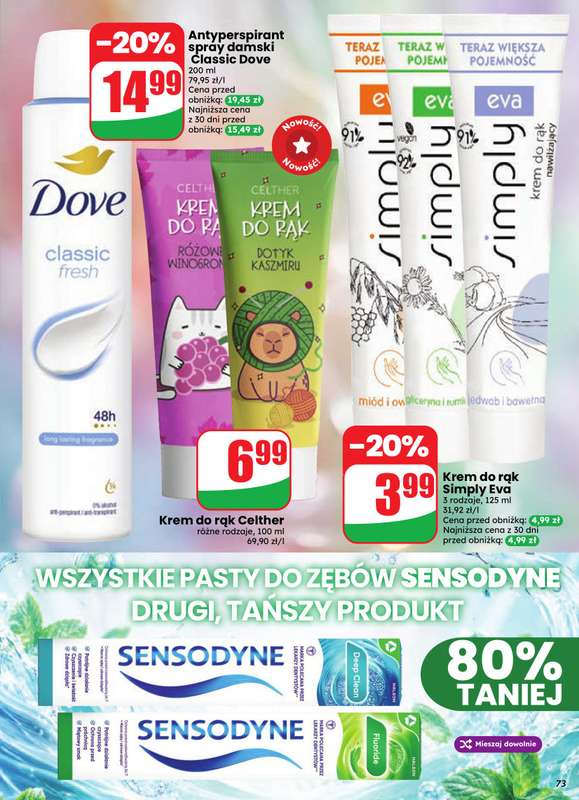 Dino - gazetka promocyjna Gazetka 35 / 2026 od środy 26.08 do wtorku 01.09 - strona 73