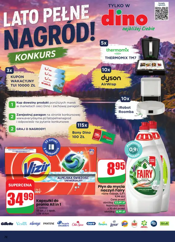 Dino - gazetka promocyjna Gazetka 35 / 2026 od środy 26.08 do wtorku 01.09 - strona 78