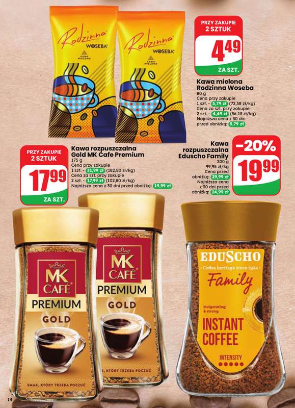 Dino - gazetka promocyjna Gazetka 35 / 2026 od środy 26.08 do wtorku 01.09 - strona 14