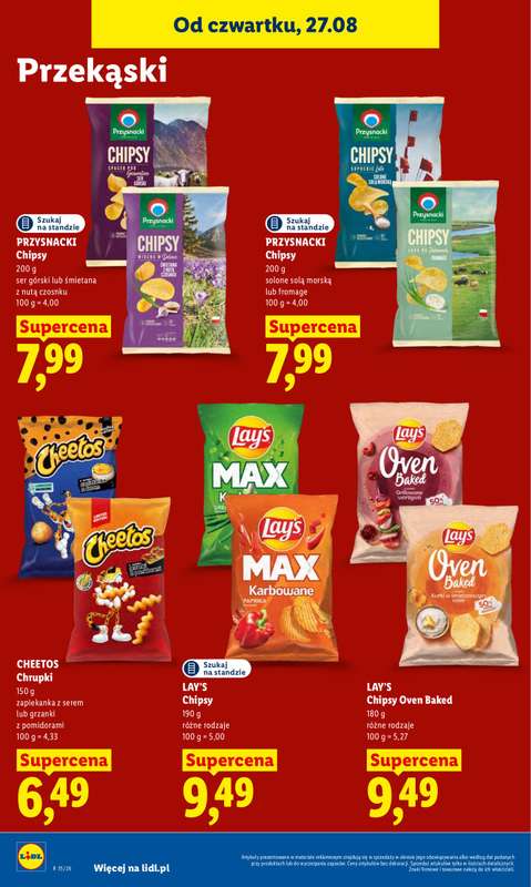 Lidl - gazetka promocyjna Oferta od czwartku od czwartku 27.08 do niedzieli 30.08 - strona 70