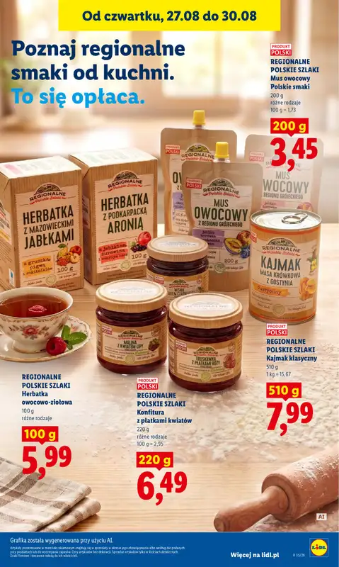 Lidl - gazetka promocyjna Oferta od czwartku od czwartku 27.08 do niedzieli 30.08 - strona 75