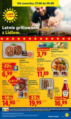 Lidl - gazetka promocyjna Oferta od czwartku od czwartku 27.08 do niedzieli 30.08 - strona 49