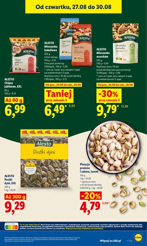 Lidl - gazetka promocyjna Oferta od czwartku od czwartku 27.08 do niedzieli 30.08 - strona 69