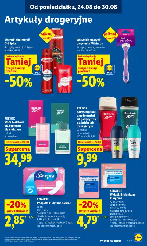 Lidl - gazetka promocyjna Oferta od czwartku od czwartku 27.08 do niedzieli 30.08 - strona 83