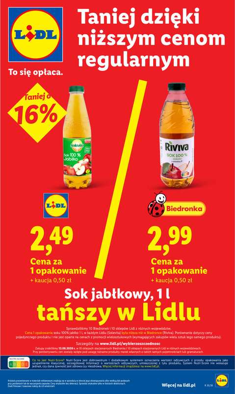 Lidl - gazetka promocyjna Oferta od czwartku od czwartku 27.08 do niedzieli 30.08 - strona 7