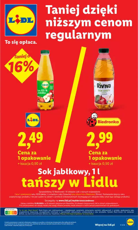 Lidl - gazetka promocyjna Oferta od czwartku od czwartku 27.08 do niedzieli 30.08 - strona 7