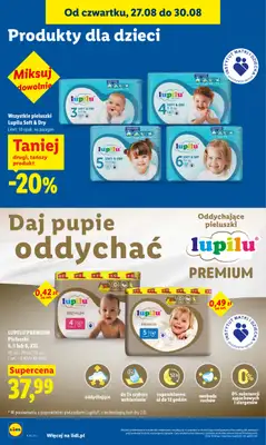 Lidl - gazetka promocyjna Oferta od czwartku od czwartku 27.08 do niedzieli 30.08 - strona 80