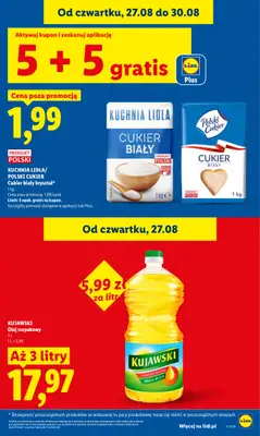 Lidl - gazetka promocyjna Oferta od czwartku od czwartku 27.08 do niedzieli 30.08 - strona 11