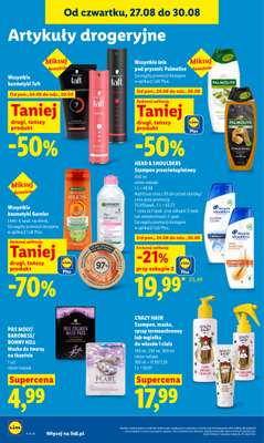 Lidl - gazetka promocyjna Oferta od czwartku od czwartku 27.08 do niedzieli 30.08 - strona 82