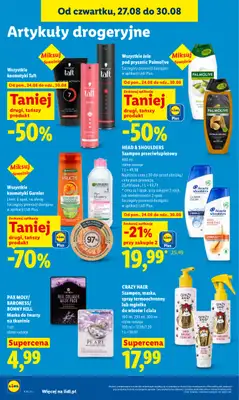 Lidl - gazetka promocyjna Oferta od czwartku od czwartku 27.08 do niedzieli 30.08 - strona 82