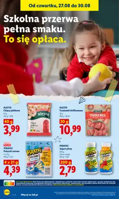 Lidl - gazetka promocyjna Oferta od czwartku od czwartku 27.08 do niedzieli 30.08 - strona 58