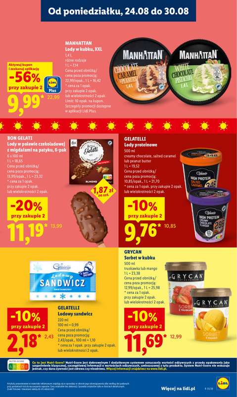 Lidl - gazetka promocyjna Oferta od czwartku od czwartku 27.08 do niedzieli 30.08 - strona 57