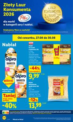 Lidl - gazetka promocyjna Oferta od czwartku od czwartku 27.08 do niedzieli 30.08 - strona 52