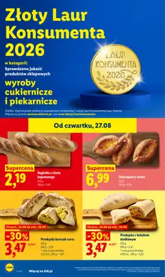 Lidl - gazetka promocyjna Oferta od czwartku od czwartku 27.08 do niedzieli 30.08 - strona 42