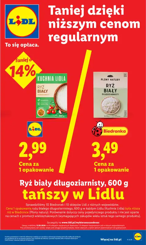 Lidl - gazetka promocyjna Oferta od czwartku od czwartku 27.08 do niedzieli 30.08 - strona 5