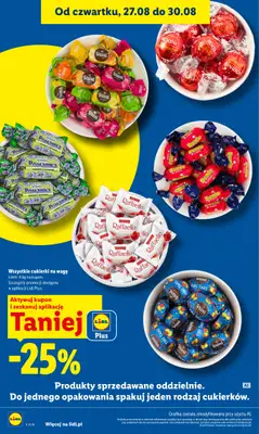 Lidl - gazetka promocyjna Oferta od czwartku od czwartku 27.08 do niedzieli 30.08 - strona 20