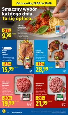 Lidl - gazetka promocyjna Oferta od czwartku od czwartku 27.08 do niedzieli 30.08 - strona 48